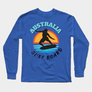 Australia surf board Long Sleeve T-Shirt